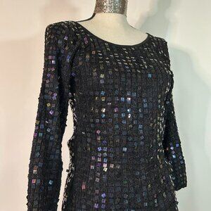 Vintage Shimmery Sequin Top